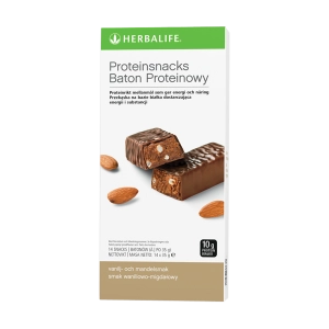 Batony proteinowe waniliowo-migdałowe