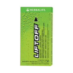 Liftoff tabletki musujące, cytrynowe, 10x4,5g