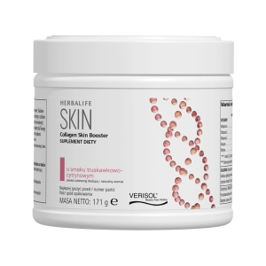 Collagen Skin Booster o smaku truskawkowo-cytrynowym 171g